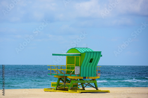 Miami Beach, Florida. Lifeguard Tower Miami Beach, Florida. © Volodymyr