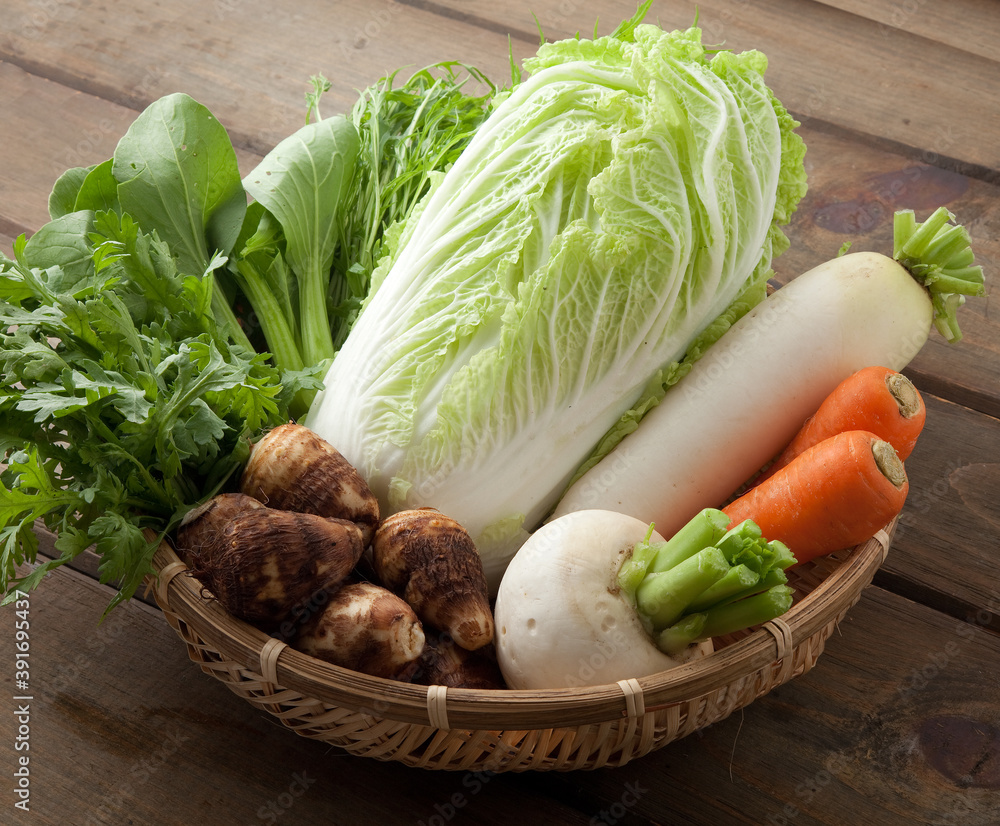 秋野菜集合 家庭菜園 Stock Photo Adobe Stock