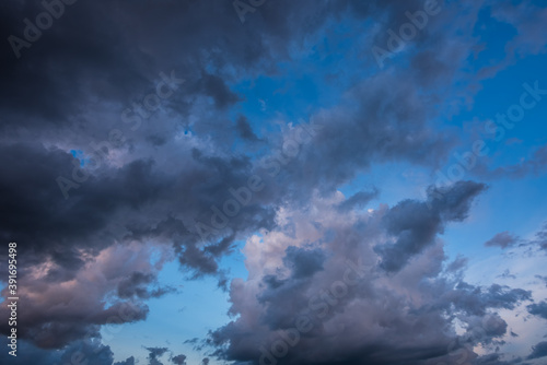 Storm cloud background