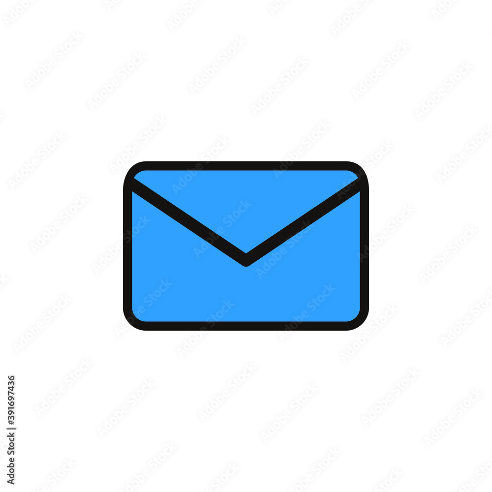 mail icon vector. mail icon isolated on white background. mail icon simple and modern for logo, web, app, design. mail icon vector. mail icon isolated on white background. mail icon simple and modern for logo, web, app, design.