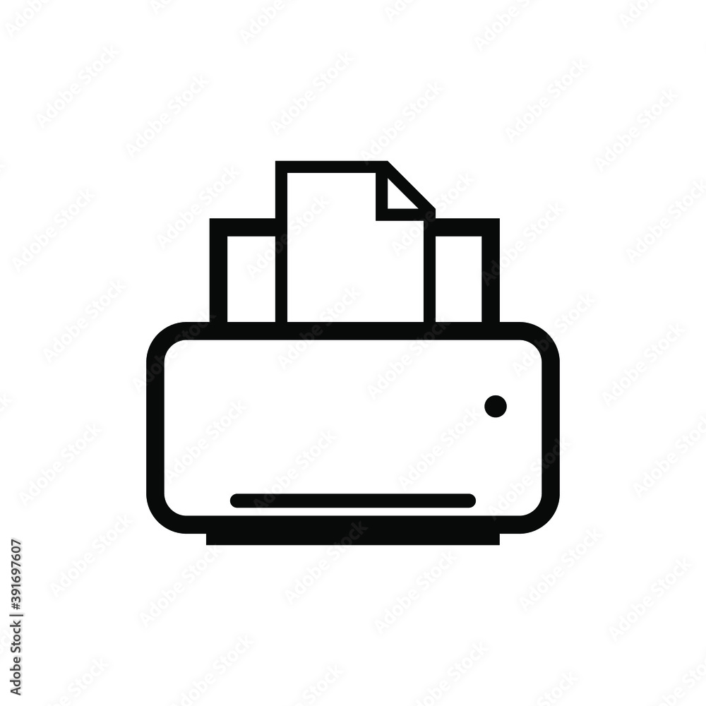 printer icon vector. printer icon black on white background. printer icon simple and modern. printer icon vector. printer icon black on white background. printer icon simple and modern.