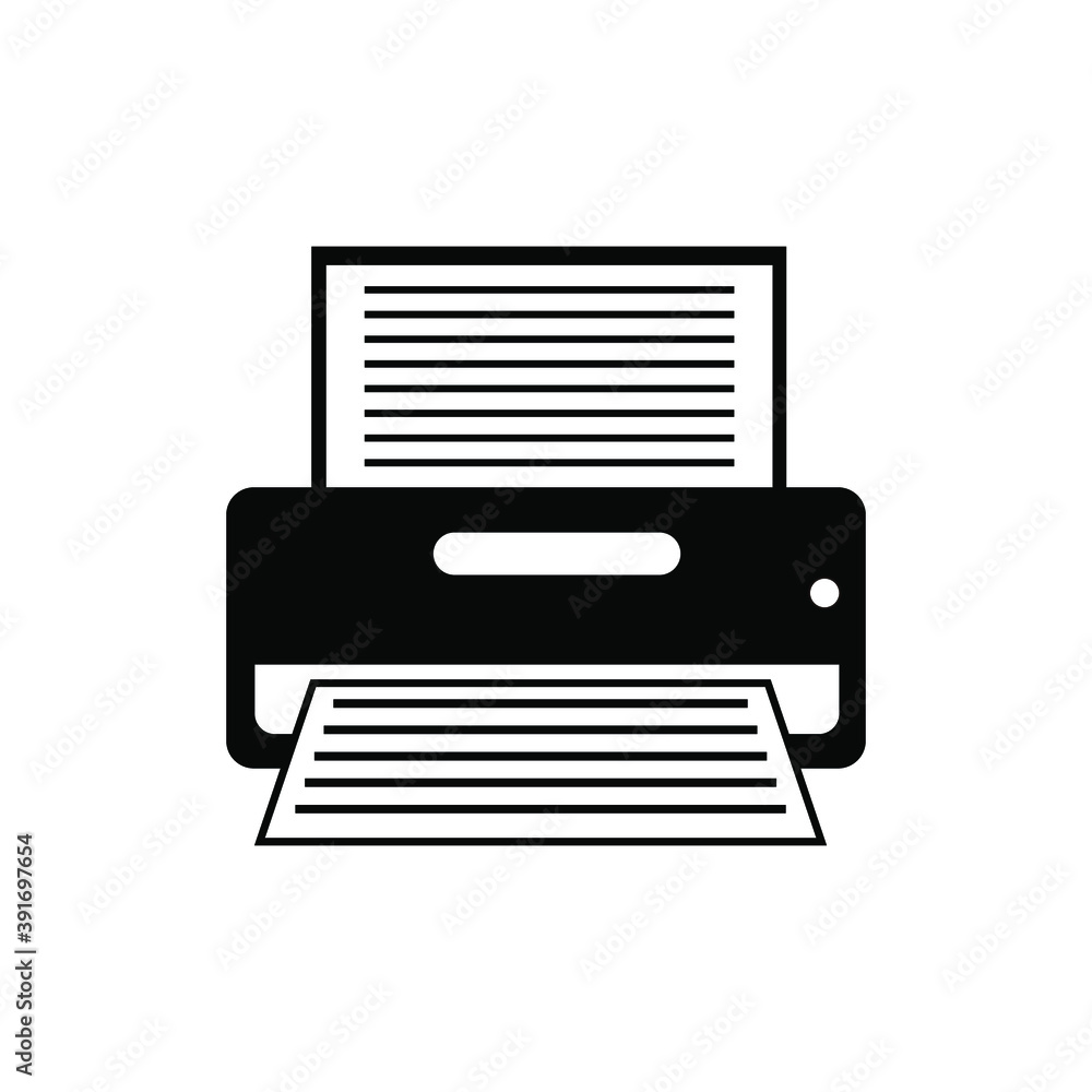 printer icon vector. printer icon black on white background. printer icon simple and modern. printer icon vector. printer icon black on white background. printer icon simple and modern.