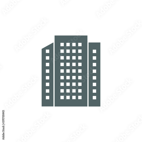 Buildings Icon Isolated On White Background. Buildings Icon Trendy And Modern Buildings Symbol For Logo  Web  App  Ui. Buildings Icon Simple Sign. Buildings Icon Flat Vector Illustration For G