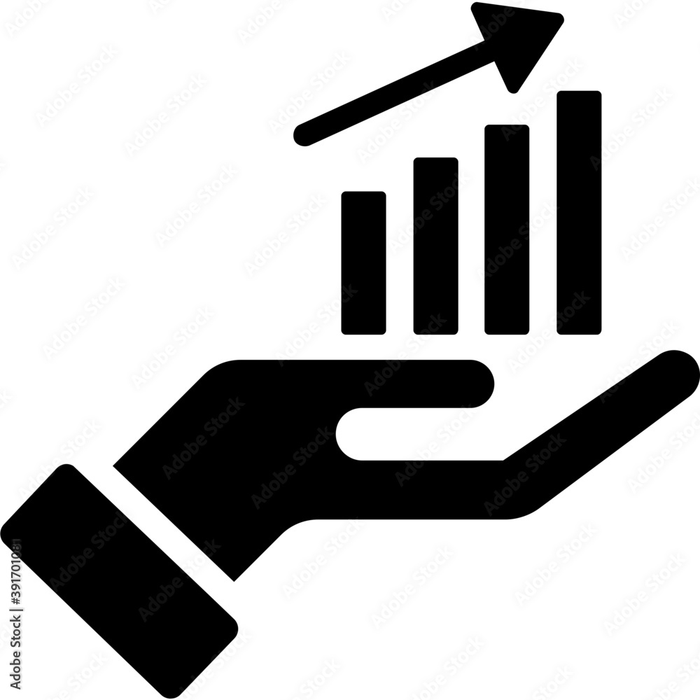 Han presenting business growing chart
Han presenting business growing chart