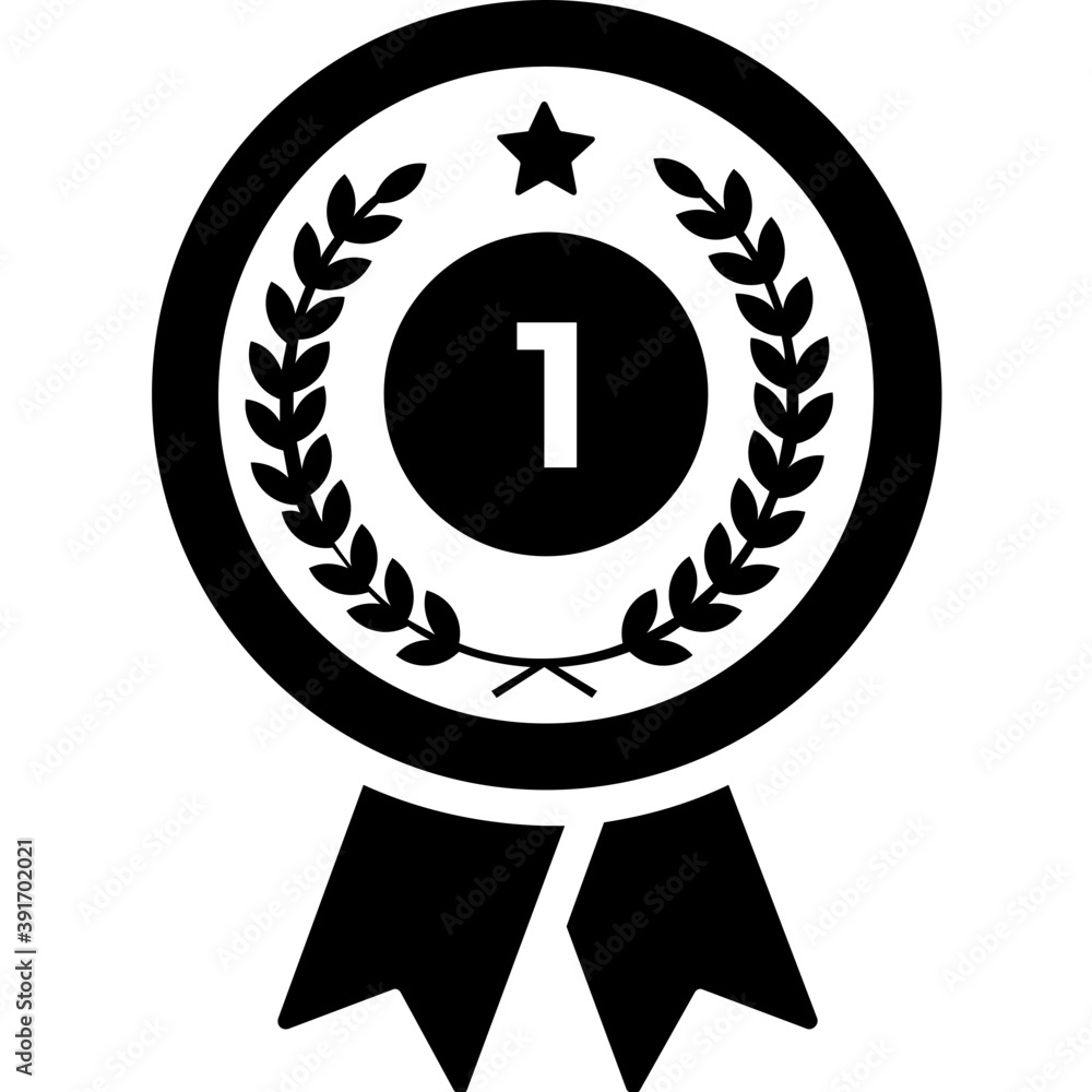 Number one gold medal for winning award
Number one gold medal for winning award