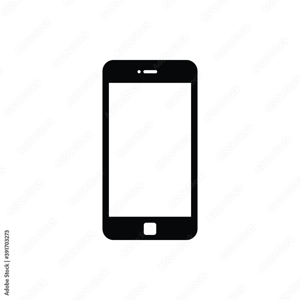 Phone icon vector. Smartphone icon isolated on white background. Phone icon simple and modern for app, web and design. Phone icon vector. Smartphone icon isolated on white background. Phone icon simple and modern for app, web and design.