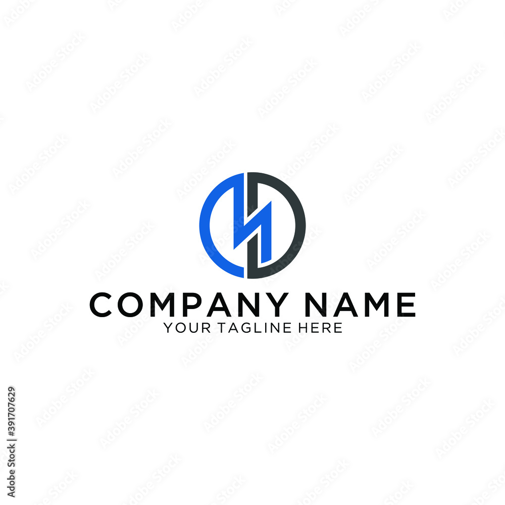 Letters DND logo icon with business card vector template. Letters DND logo icon with business card vector template.