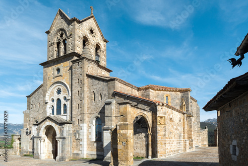 Church of San Vicente, Frias in Burgos, Spain