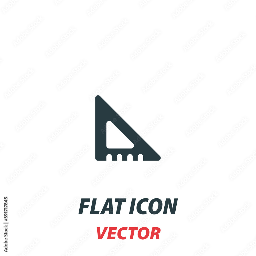 ruller icon in a flat style. Vector illustration pictogram on white background. Isolated symbol suitable for mobile concept, web apps, infographics, interface and apps design ruller icon in a flat style. Vector illustration pictogram on white background. Isolated symbol suitable for mobile concept, web apps, infographics, interface and apps design