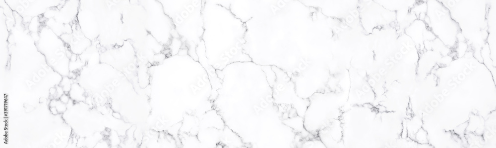 Obraz premium Panorama white marble stone texture for background.