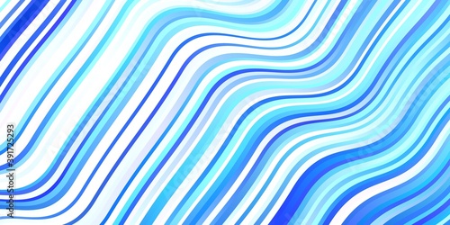 Light BLUE vector template with wry lines.