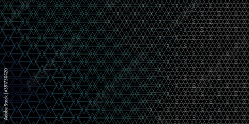 Dark BLUE vector layout with lines, triangles.