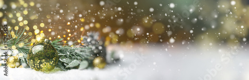 Christmas decoration with s...