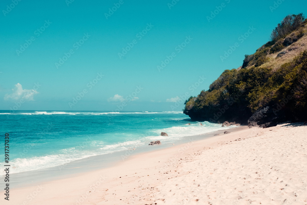 Obraz premium gunung payung beach