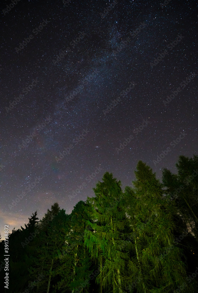 Fototapeta premium Eifel Dark Sky Park, Eifel National Park, North Eifel Territory, Eifel Region, Germany, Europe