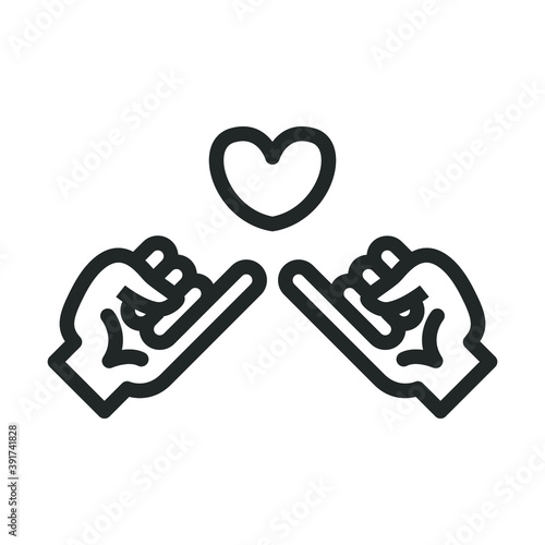 Wedding vow icon