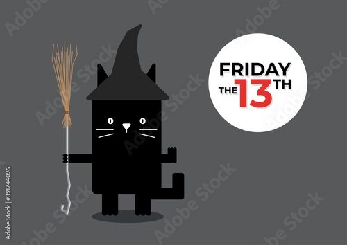 Friday the 13th black cat