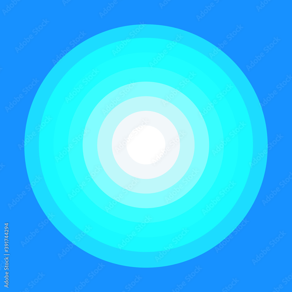 Several circles overlap in an orderly fashion.Gradually gradient colors.For putting on ad text, website or beautiful background. Several circles overlap in an orderly fashion.Gradually gradient colors.For putting on ad text, website or beautiful background.