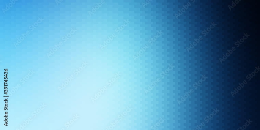 Obraz premium Light BLUE vector template with rectangles.
