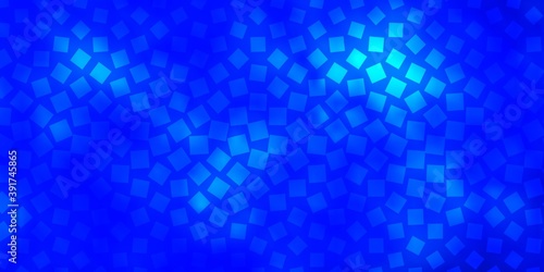 Light BLUE vector background in polygonal style.