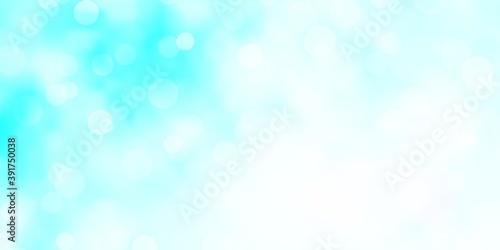 Light BLUE vector pattern with circles.