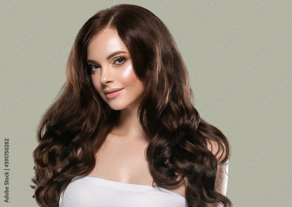 Beautiful healthy skin woman natural make up Beautiful healthy skin woman natural make up
