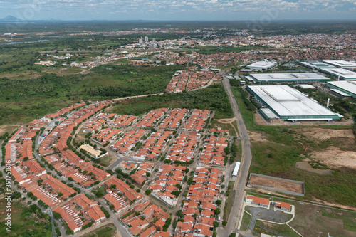 Áreas residencial e industrial em Sobral Ceará Brasil photo