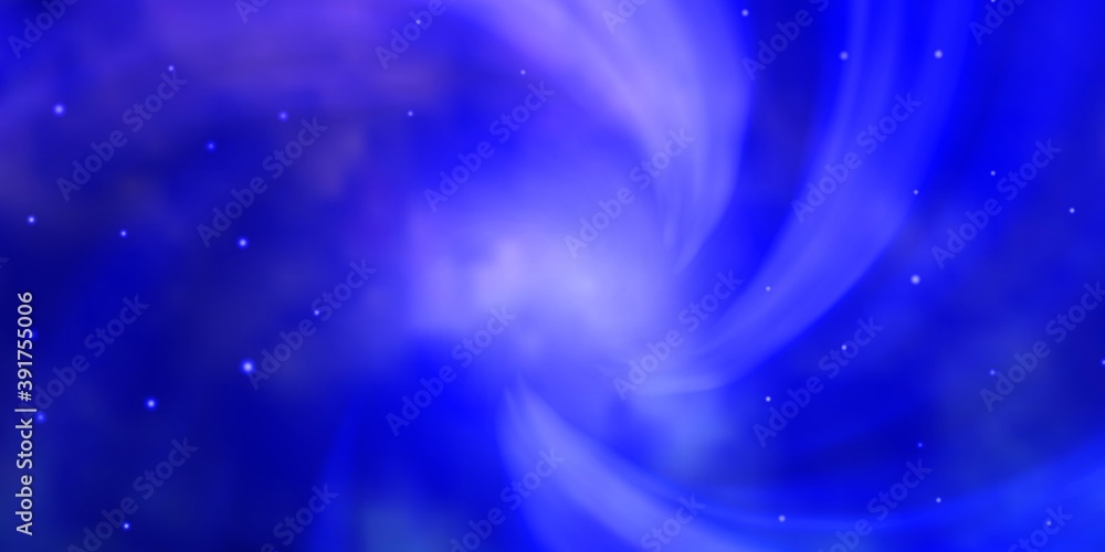 Light Purple vector texture with beautiful stars.
