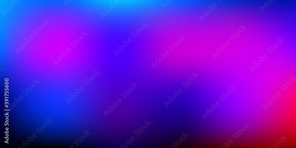 Dark Blue, Red vector abstract blur backdrop.
