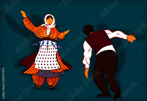 Semah is a worship form of alawite people who lives in Turkey, Iran, Iraq, Syria and some Balkan countries..