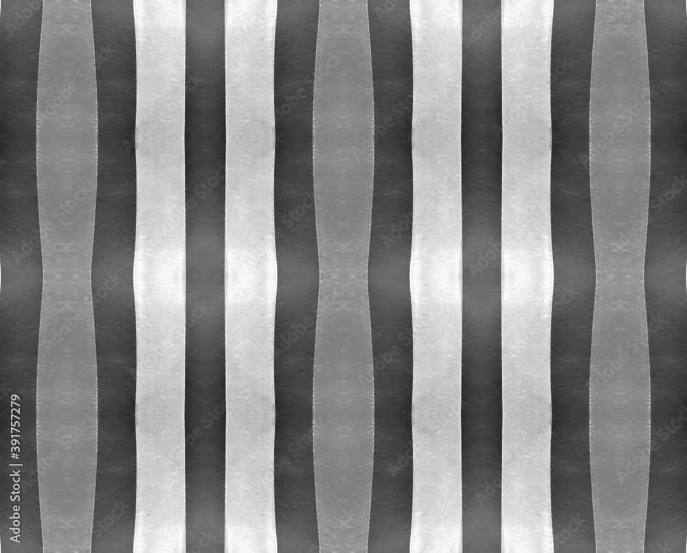 Obraz premium Silver Stripe Pattern. Seamless Abstract 