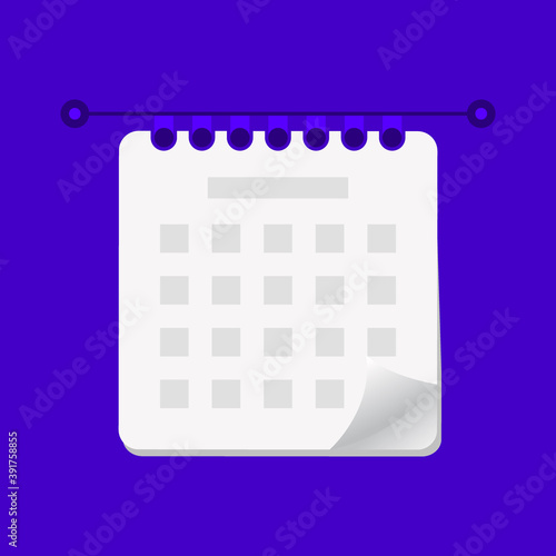 Calendar illustration Design