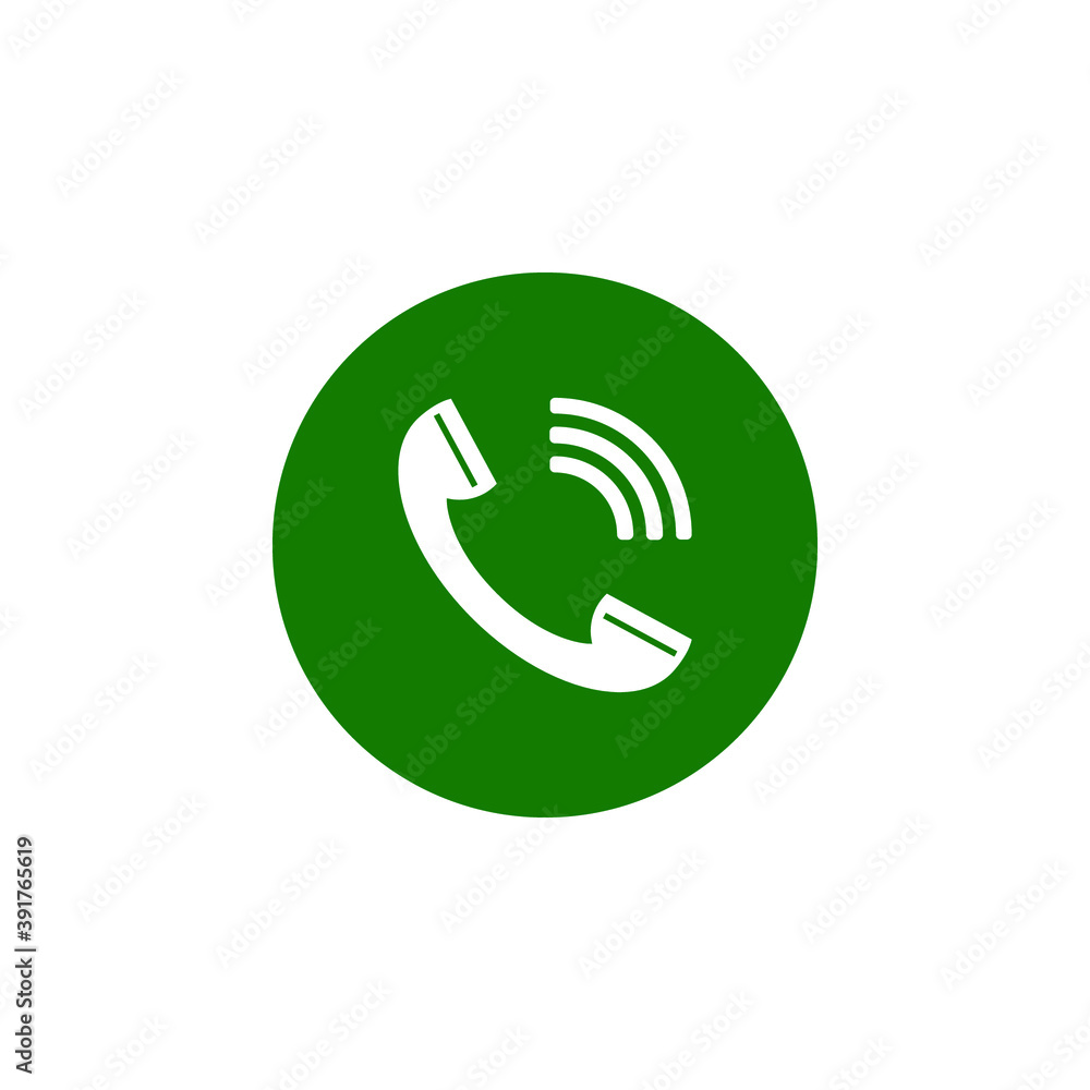 button with a symbol of a phone button with a symbol of a phone