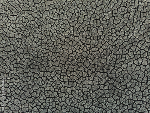 texture of gray dry ground