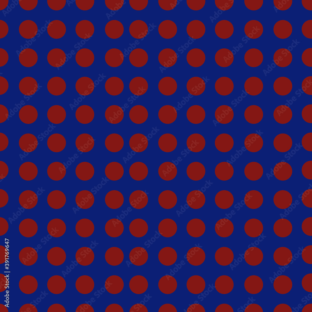 seamless pattern with red circles seamless pattern with red circles