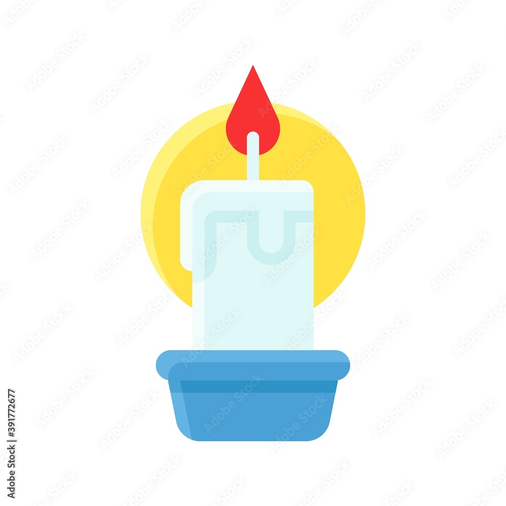 dia de los or muertos related muertos candle light with plate vector in flat style, dia de los or muertos related muertos candle light with plate vector in flat style,
