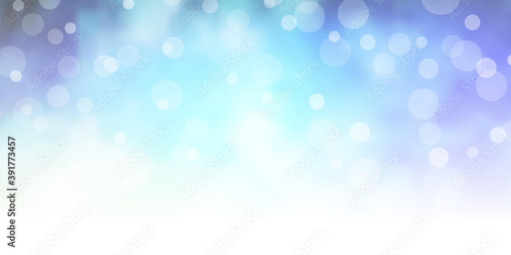 Light Blue, Green vector layout with circles. Light Blue, Green vector layout with circles.