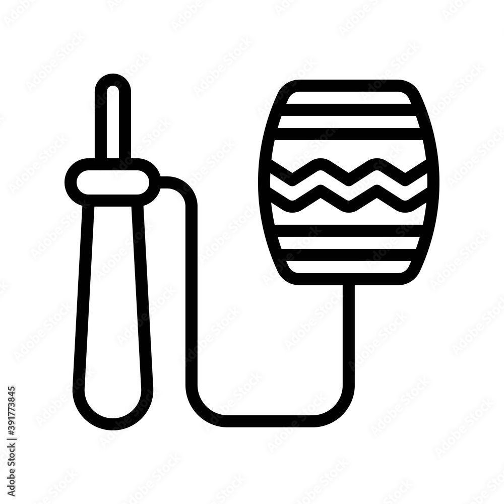 dia de los or muertos related muertos celebration balero vector in lineal style,