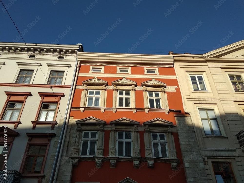 Obraz premium old houses