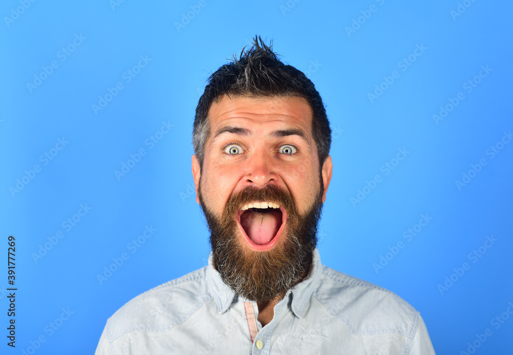 Excited smiling man. Bearded man portrait. Happy bearded man. Smile. Portrait of smiling bearded man. Isolated. Bearded men. Excited smiling man. Bearded man portrait. Happy bearded man. Smile. Portrait of smiling bearded man. Isolated. Bearded men.