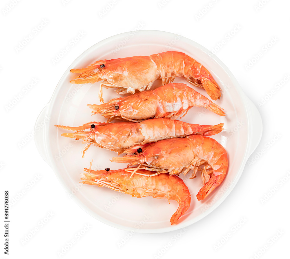 roasted river shrimp common with dish isolated on white background ,grilled prawn ,include clipping path roasted river shrimp common with dish isolated on white background ,grilled prawn ,include clipping path