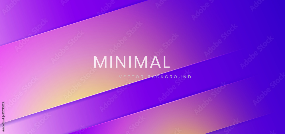 Fototapeta premium Abstract diagonal stripes blue and purple pink gradient background and texture.