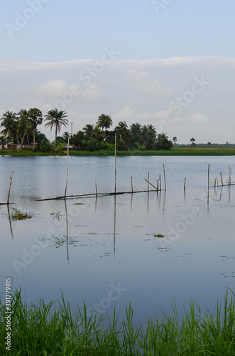 Ebrié Lagoon in Grand-Bassam, Ivory Coast