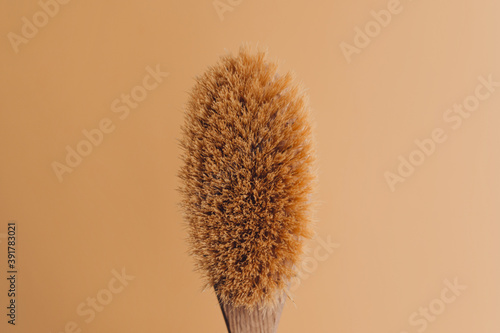 natural cactus fiber massage brush