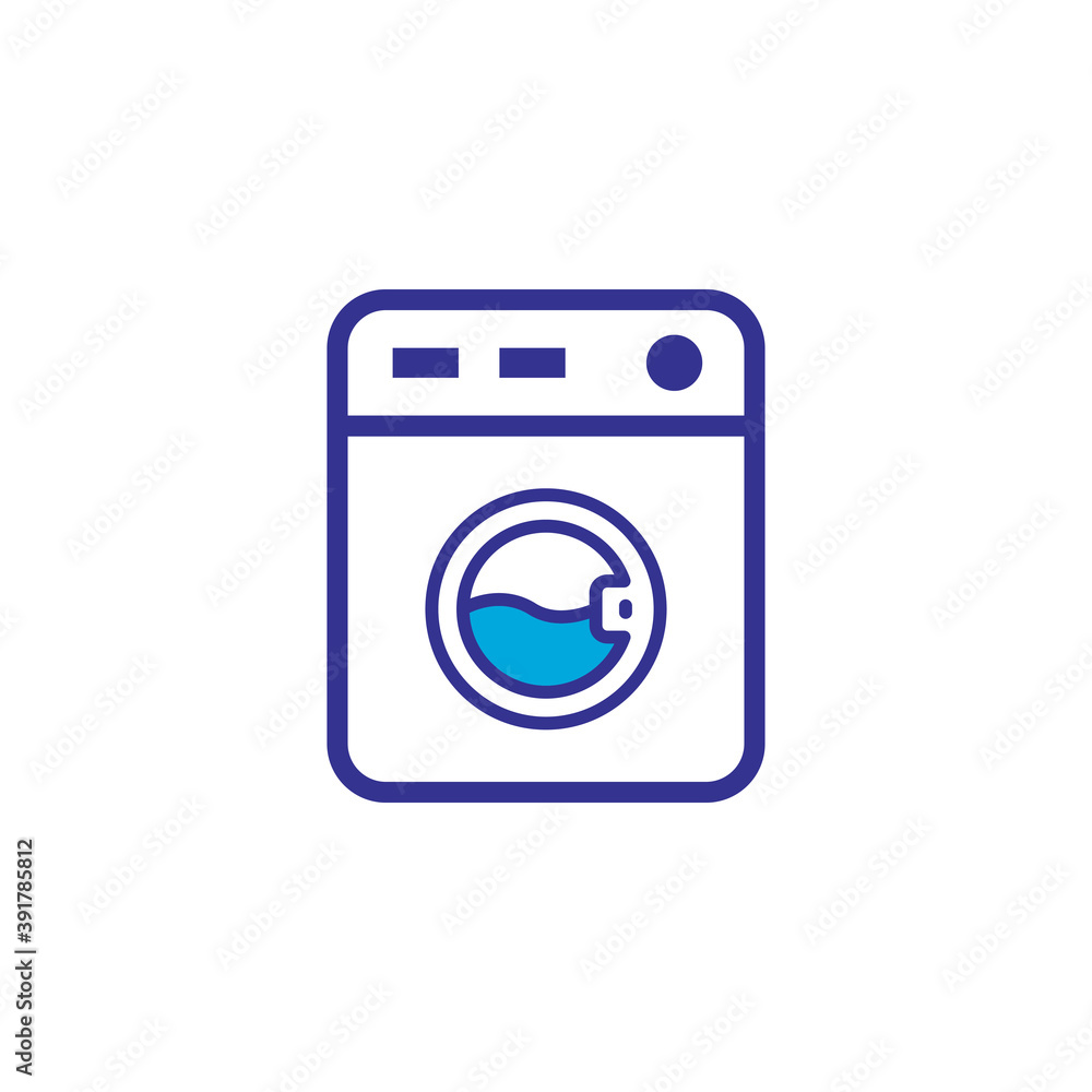 washing machine icon, vector, design trendy washing machine icon, vector, design trendy