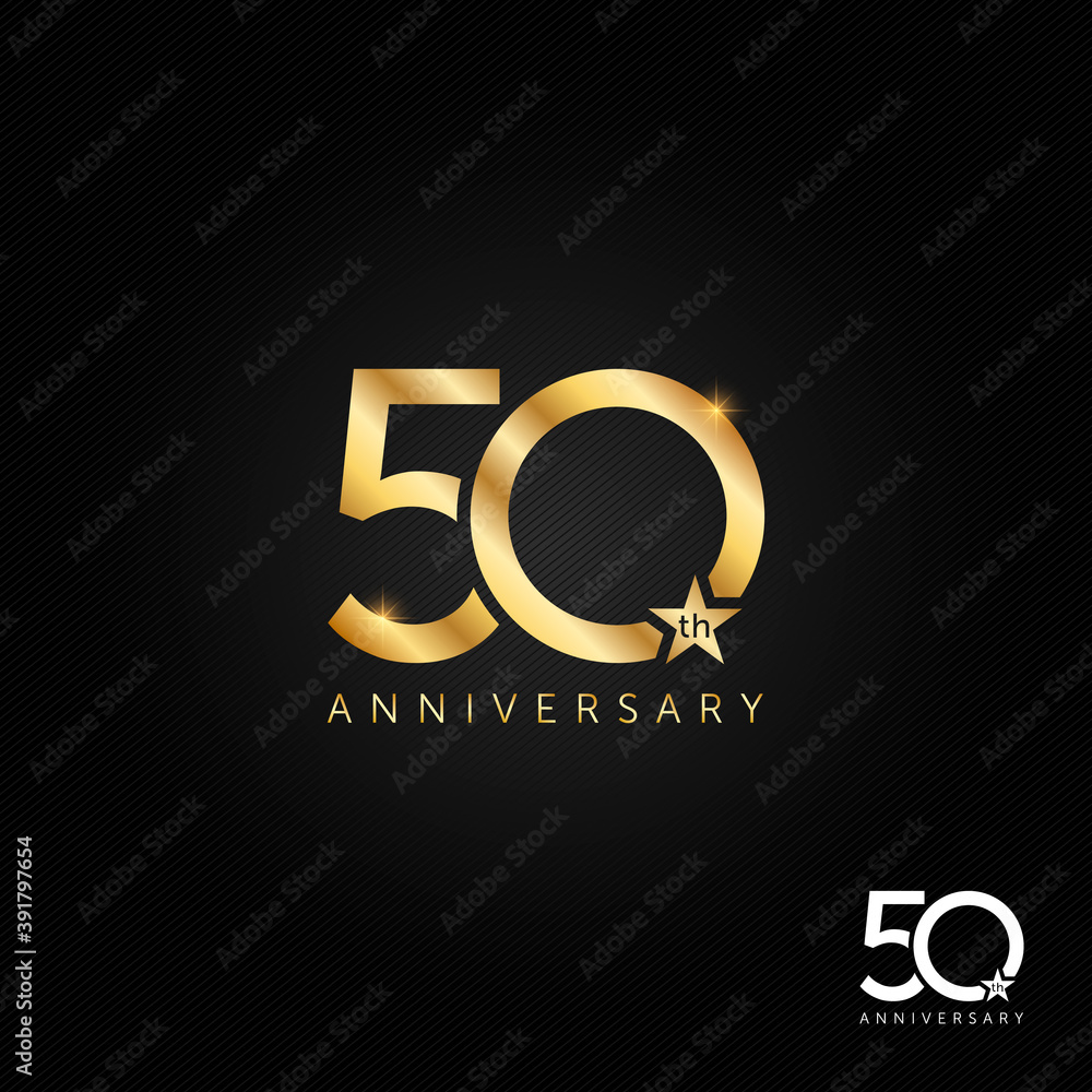 50 years anniversary logo, icon and symbol vector illustration 50 years anniversary logo, icon and symbol vector illustration