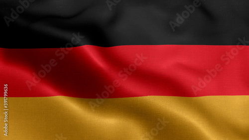 Germany waving flag texture realistic