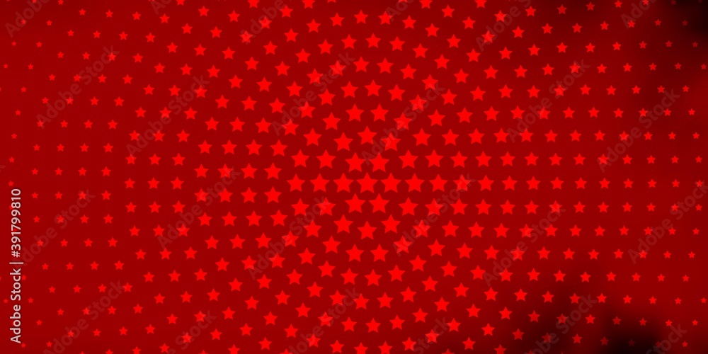 Light Orange vector layout with bright stars. Light Orange vector layout with bright stars.
