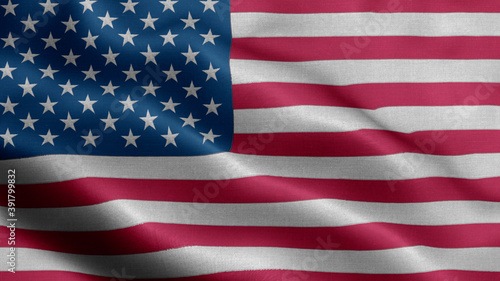 America waving flag texture realistic