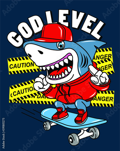 cool skate shark